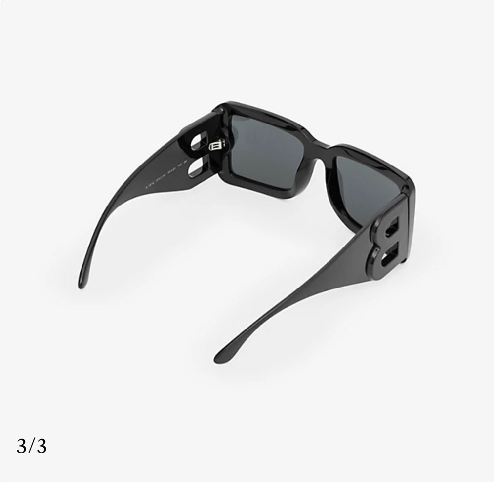 B Motif BURBERRY Square Frame Glasses